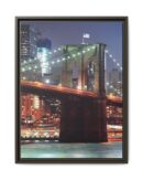 Framed Canvas of Brooklyn Bridge, New York