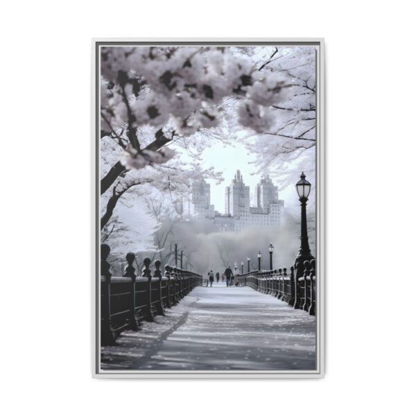 Central Park Framed Canvas