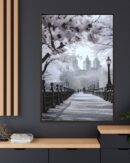 Central Park Framed Canvas