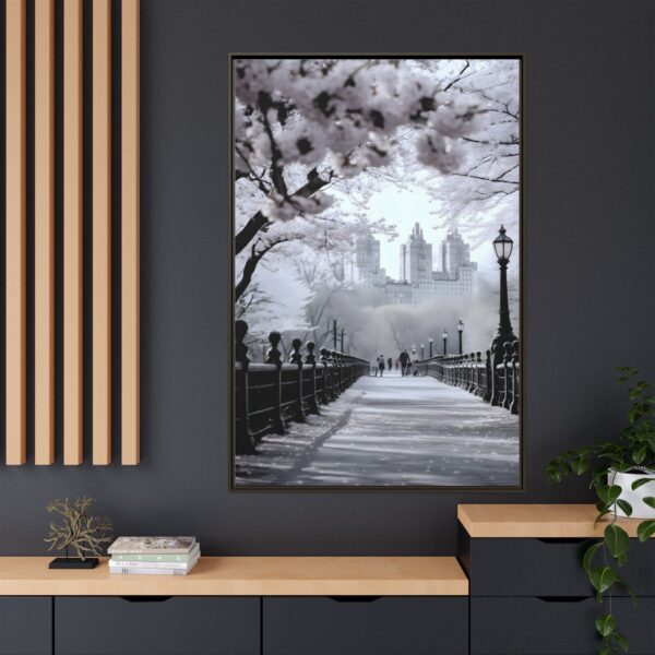 Central Park Framed Canvas