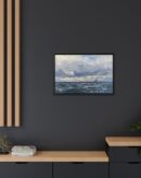 Coastal Nautical Sea Landscape Canvas