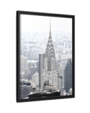 Crysler Building Framed Canvas