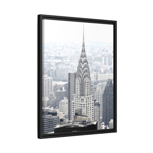 Crysler Building Framed Canvas