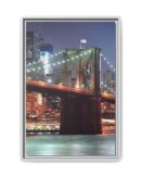 Framed Canvas of Brooklyn Bridge, New York