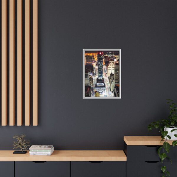 New York City Architecture Scenes Framed Canvas