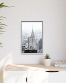 Crysler Building Framed Canvas