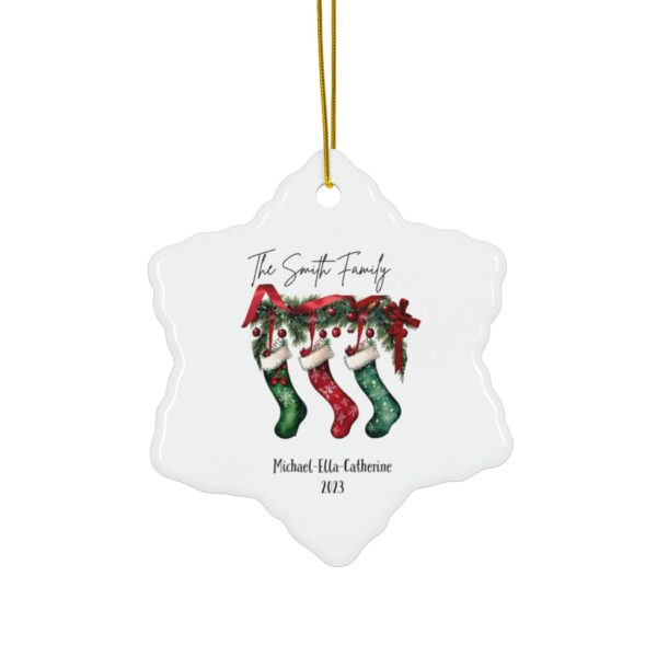 Christmas Ornaments Family of 3