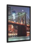 Framed Canvas of Brooklyn Bridge, New York