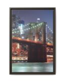 Framed Canvas of Brooklyn Bridge, New York