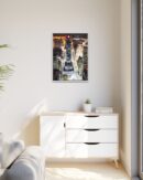 New York City Architecture Scenes Framed Canvas