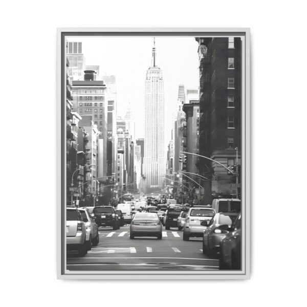 New York City Cab Framed Canvas