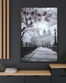 Central Park Framed Canvas