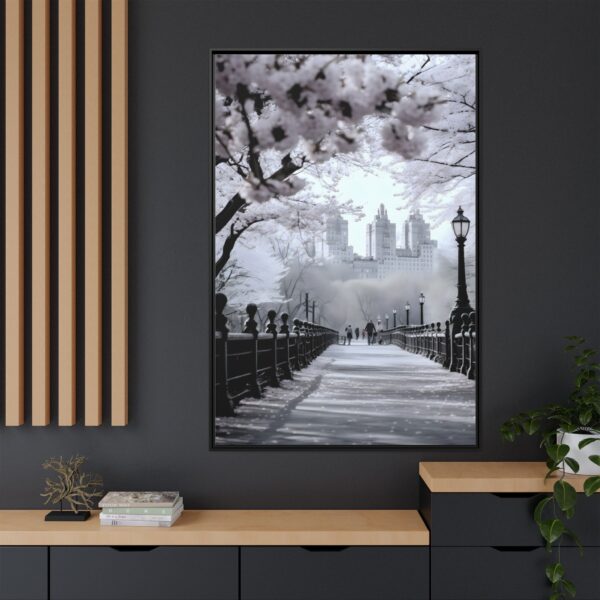 Central Park Framed Canvas