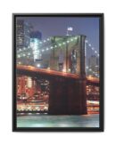 Framed Canvas of Brooklyn Bridge, New York