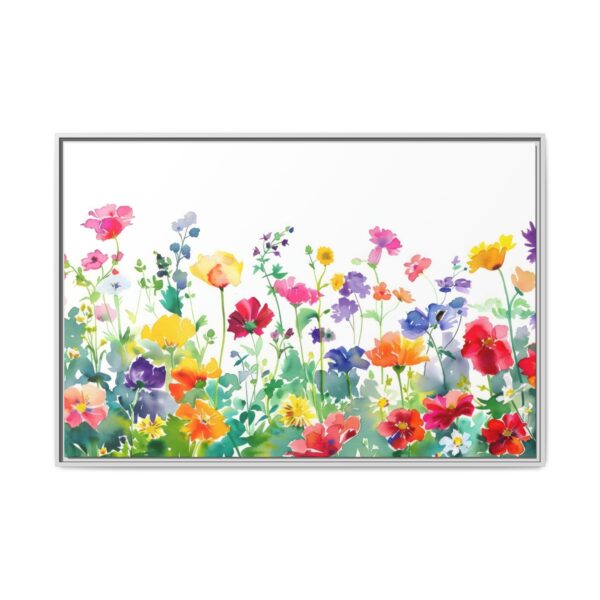 Watercolor Wildflower Wall Art, TV Painting