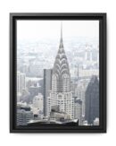 Crysler Building Framed Canvas