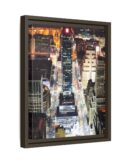 New York City Architecture Scenes Framed Canvas
