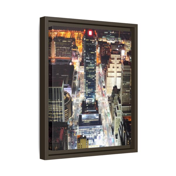 New York City Architecture Scenes Framed Canvas