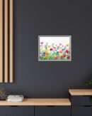 Watercolor Wildflower Wall Art, TV Painting