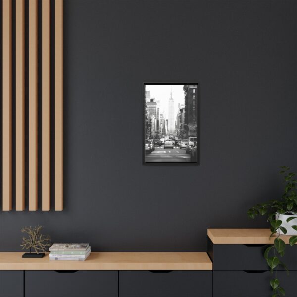 New York City Cab Framed Canvas