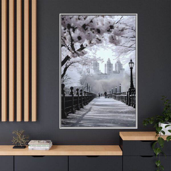 Central Park Framed Canvas