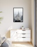 Crysler Building Framed Canvas