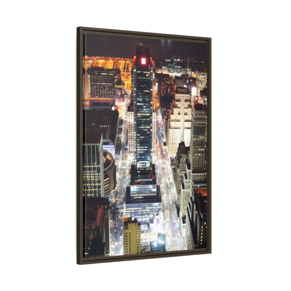 New York City Architecture Scenes Framed Canvas