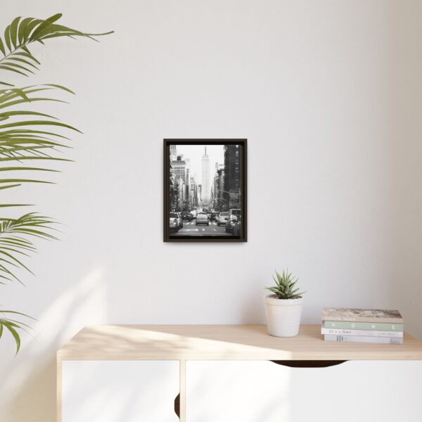 New York City Cab Framed Canvas