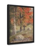 Letting Go Quote Fall Wall Art