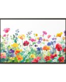 Watercolor Wildflower Wall Art, TV Painting