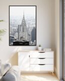 Crysler Building Framed Canvas
