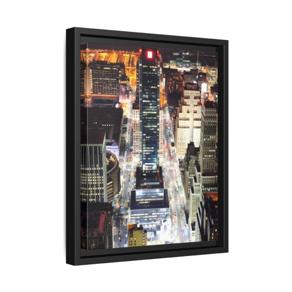 New York City Architecture Scenes Framed Canvas