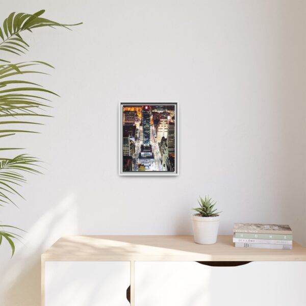 New York City Architecture Scenes Framed Canvas