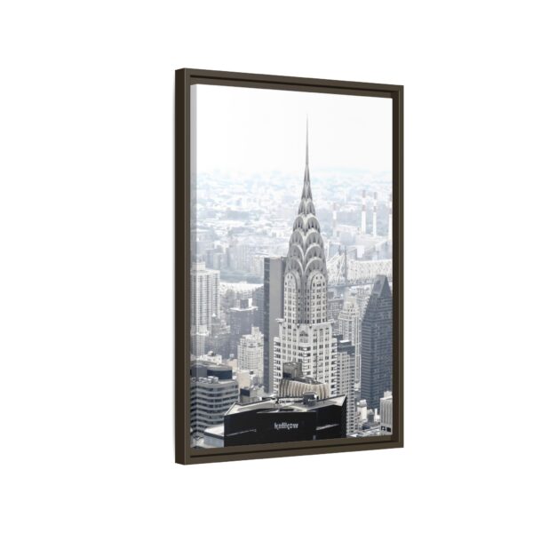 Crysler Building Framed Canvas