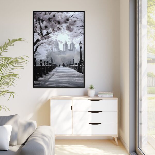 Central Park Framed Canvas