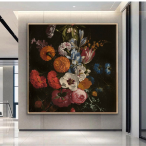 Watercolor Wildflower Wall Art, TV Painting