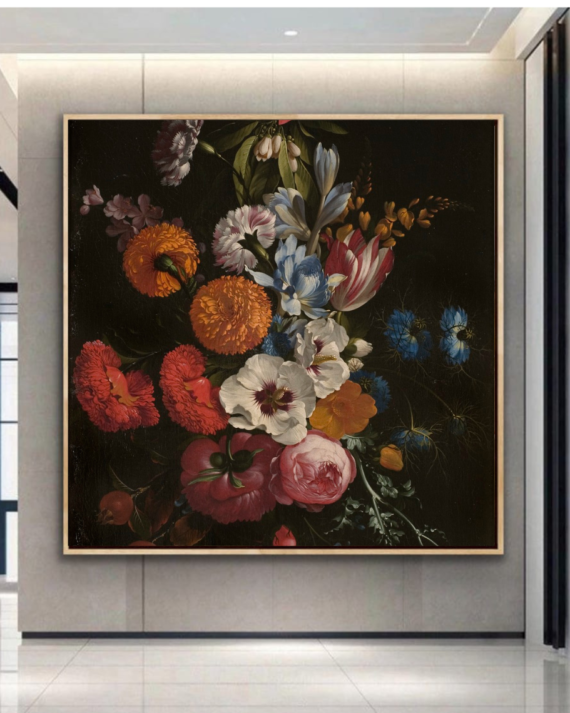 Watercolor Wildflower Wall Art, TV Painting