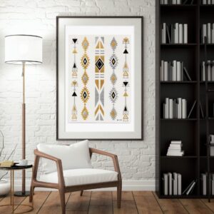 Coastal Nautical Sea Landscape Canvas
