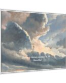 Cloud Landscape Philosophy Wall Art