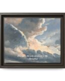 Cloud Landscape Philosophy Wall Art