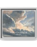 Cloud Landscape Philosophy Wall Art