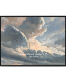 Cloud Landscape Philosophy Wall Art