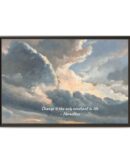 Cloud Landscape Philosophy Wall Art