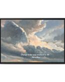 Cloud Landscape Philosophy Wall Art