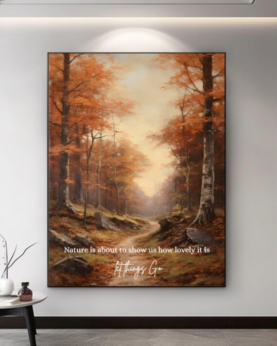 Strength in Every Struggle Quote Poster